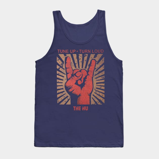 Tuneup . Turn loud The Hu Tank Top by MenGemeyMashkan